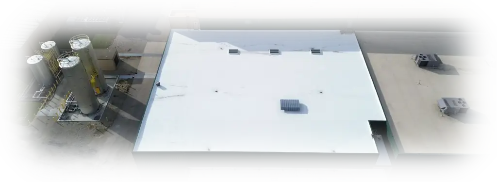 PVC Roof by RightMark on industrial building